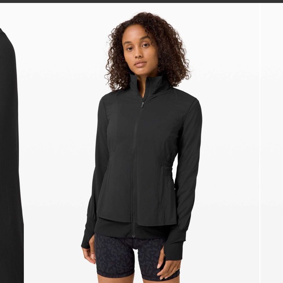 lululemon athletica Jackets & Blazers - Lululemon Sights Seen Jacket in black size 8